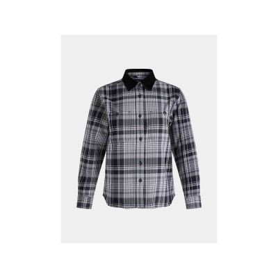Peak Performance W Heavy Cotton Shirt Schwarz Kariert