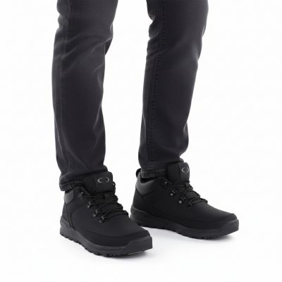 37. Schwarze Damen-Arbeitsstiefel mit Socken Sabatina