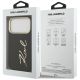 8. Karl Lagerfeld Karl Script Logo Case für iPhone 17 Pro - Schwarz