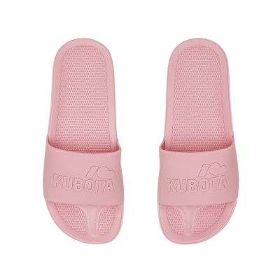 2. Kubota Basic schlichte rosa Pool-Flip-Flops K25SS-101-001-28-1