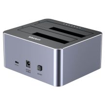 UNITEK 2 x SATA 2,5"/3,5" USB-C 10GBPS HDD-Klonstation