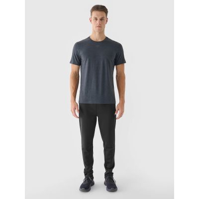 3. Schnelltrocknendes Herren-Trainingsshirt (Standardgröße) 4F 4FWAW24TFTSM1003-22M