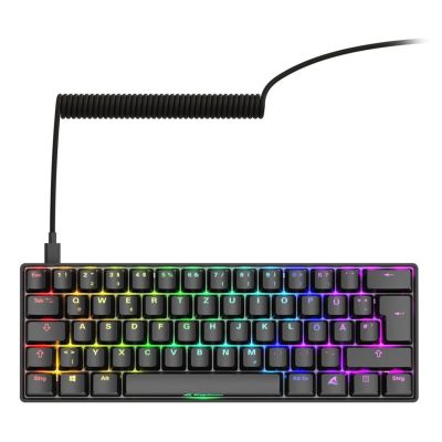 2. Sharkoon Gaming-Tastatur Skiller SGK50S4 Gen2 Schwarz und Gelb RGB