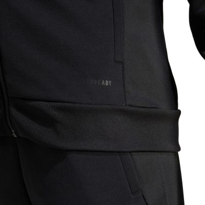 6. adidas Tiro 25 Hoodie mit durchgehendem Reißverschluss für Damen, Schwarz, JD9079