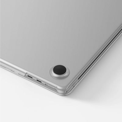 7. AmazingThing Titan Hartschalen-Schutzhülle für MacBook Air M5 16" - Transparent