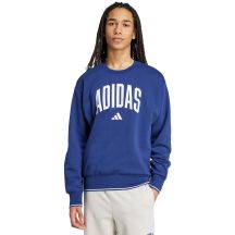 Herren adidas Collegiate Sweatshirt Blau JM1734