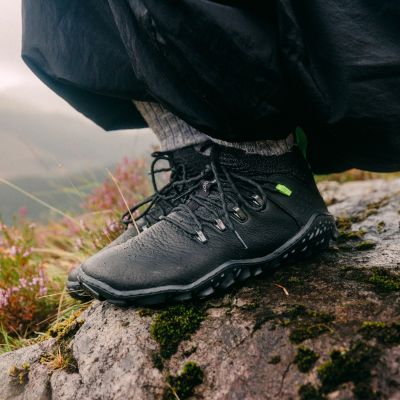 9. Vivobarefoot MAGNA FOREST ESC WOMENS OBSIDIAN/LIME minimalistische Wanderschuhe (209082-02)