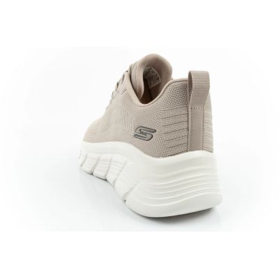 5. Skechers Bobs B Flex Damen-Sneaker, modisches Beige