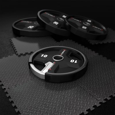 6. TPC10 OLYMPISCHE POLYURETHANPLATTE CPU 10 KG HMS