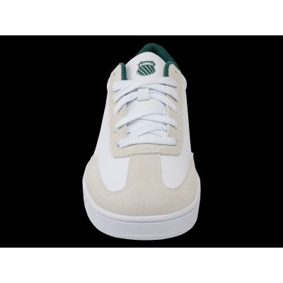 3. K-Swiss Sneakers COURT BALBOA WEISS/CLOUD DANCER/POSY GREEN-M (04735-168-M)