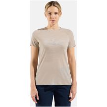 Damen-Kurzarmshirt ODLO Ascent PW 130 Run. Bike. Hike. T-Shirt Crew Neck s/s, grau