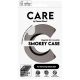 4. CARE by PanzerGlass Flagship Urban Combat Black QI-Hülle für Samsung Galaxy S25 – Halbtransparentes Rauchglas