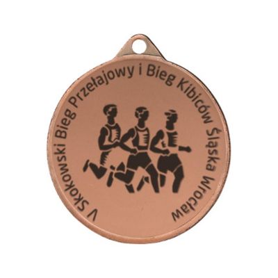 Stahlmedaille mit Lasergravur – RMI