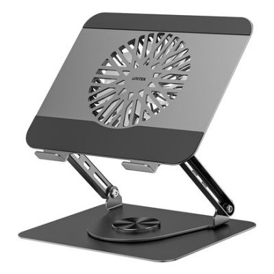 3. UNITEK OT1098AGY01 Laptopständer, Notebook- und Tablet-Ständer, Silber, 43,9 cm (17,3 Zoll)