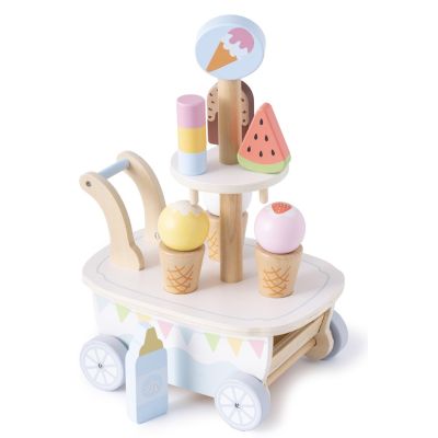 PROMIS TROLLEY, HOLZ-EISCREME-PARTY FÜR KINDER LD04