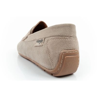 5. Wrangler Herrenschuhe Maifield Wildledermokassins, Naturleder, Beige