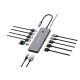 6. Verbatim CMH-14 USB Typ-C Adapter 5000 Mbit/s Silber