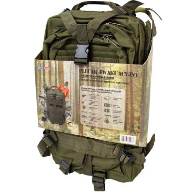 9. EVAKUIERUNGSRUCKSACK MIT AUSSTATTUNG KHAKI SEMI LINE