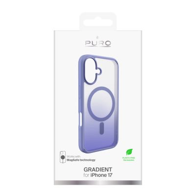 2. Puro Gradient TPU MagSafe-kompatible Hülle für iPhone 17 - Lila