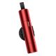 Baseus SharpTool Sicherheitshammer mit Glasbrecher und Gurtschneider – Rot