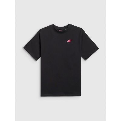 5. Mädchen-T-Shirt, locker geschnitten, schlicht, Größe 4F 4FJRSS26TTSHF3984-20S