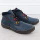 3. Gefütterte komfortable blaue Damenstiefeletten Rieker 52544-14