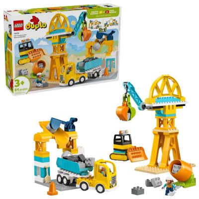 LEGO DUPLO TOWN 3-in-1 10476 Baustelle und Fahrzeuge