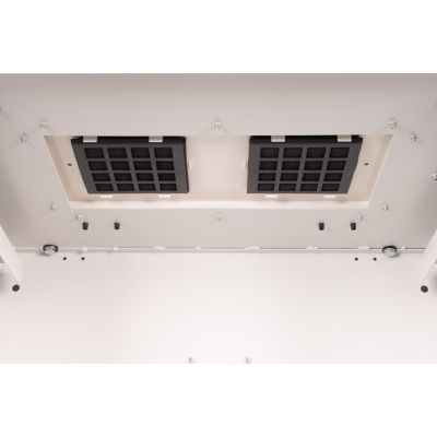 9. Digitus 19" 7HE Wand-Netzwerkschrank 600x450 mm, Volltür, grau, ungeteilt, montiert, IP55, 100 kg