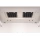 9. Digitus 19" 7HE Wand-Netzwerkschrank 600x450 mm, Volltür, grau, ungeteilt, montiert, IP55, 100 kg