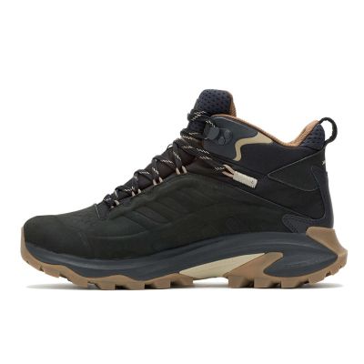 5. Merrell Moab Speed 2 LTR Mid WP Wanderschuhe - Schwarz Größe: 47