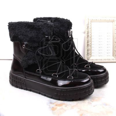 10. Filippo W PAW475A isolierte Plateaustiefeletten aus Leder, schwarz