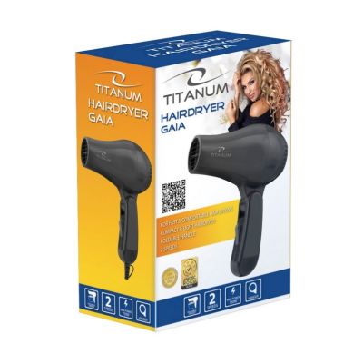 3. TITAN HAARTROCKNER GAIA 750W SCHWARZ TBH003K