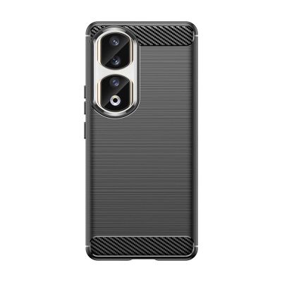 Carbon Case für Honor 90 Pro - schwarz