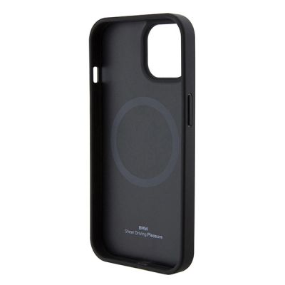 7. BMW BMHMP15SSLLBK iPhone 15 6,1" schwarz/schwarz Magsafe Hardcase Signature Logo Aufdruck