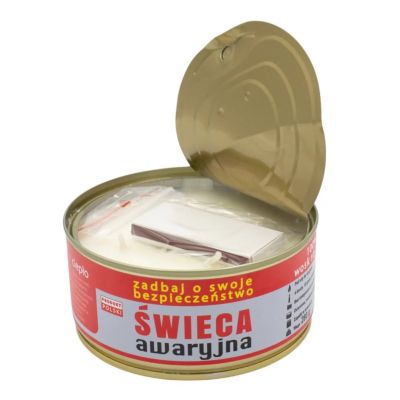 3. HASKE Pro Notfall-Überlebenskerze 280g, 48h