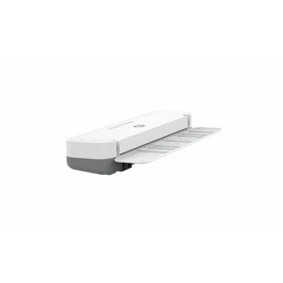10. HP ONELAM Laminiergerät 400 A4, kalt/heiß, integrierter Trimmer, Eckenrunder, Geschwindigkeit 40 cm/min + 15 Laminierfolien: 3x A4, 4x A5, 4x A6, 4x B-Card, weiß
