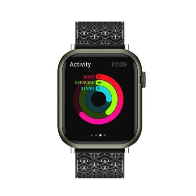 3. Watch Y Uhrenarmband für Apple Watch 42 / 44 / 45 mm - Schwarz