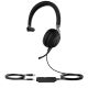 Yealink UH38 Mono Teams Headset, kabelgebunden und kabellos, mit Kopfbügel, Bluetooth, für Büro/Callcenter, Schwarz