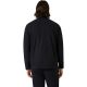 3. Champion Herren-Fleece-Sweatshirt mit halbem Reißverschluss, Schwarz, 220446 KK001
