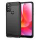 Carbon Case Flexible Hülle Motorola Moto G Power 2022 schwarz