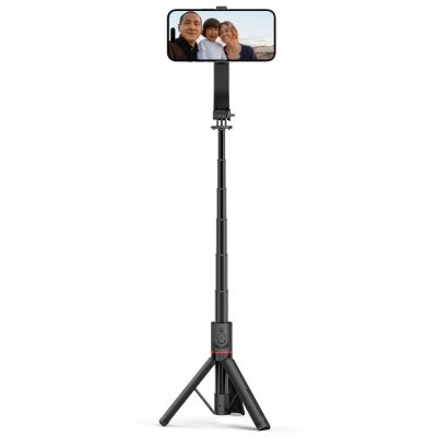 6. Tech-Protect L04S Bluetooth-Selfie-Stick mit Stativ bis 95 cm und 360°-Kopf – Schwarz