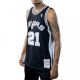 Mitchell & Ness NBA Swingman San Antonio Spurs Tim Duncan T-Shirt SMJYGS18208-SASBLCK98TDU