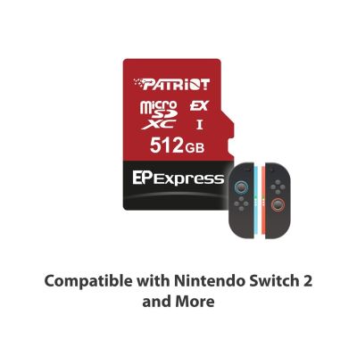 Patriot EP Micro SDXC Express 512 GB 800/600 MB/s U3