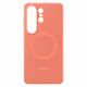 4. Samsung Silikon- Magnet Case für Samsung Galaxy S26 Ultra, MagSafe-kompatibel – Rot