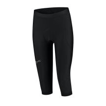 Rogelli 3/4 Basic Damenshorts, schwarz, Größe 2XL