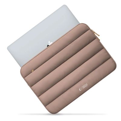 6. Tech-Protett Fluffy Laptoptasche 15-16 – Braun