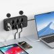 5. Tech-Protect PC6X6 Steckdosenleiste 6 Steckdosen 240V + 3xUSB-A + 3xUSB-C 200cm - Schwarz