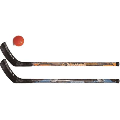 6. POWER STREET FLOORBALL SET 2 SCHLÄGER UND BALL