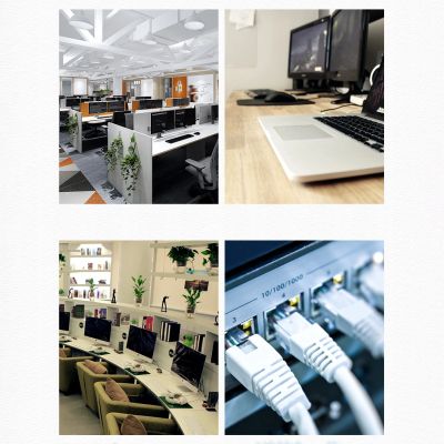 9. Ugreen LAN Ethernet U/UTP Cat. 6 1000Mbps 8m Schwarz (NW102)
