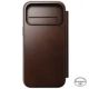 9. Nomad Moderne Leder-Folio-Handyhülle 16 cm (6,3 Zoll) Braun
